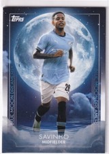 Topps 2024 Manchester City Team Set Moon No. 33 Savinho Moon Dreamers