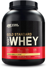 Optimum Nutrition 100% Whey Gold Standard 2270g mit Whey Isolat Alle Sorten