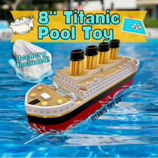 8" Titanic Bath Boat And Pool