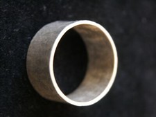 Einfach nur schlichter Designer Ring Reifen 925er Silber Handarbeit 10 mm breit