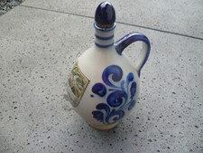 Alte Steingut Steinzeug Flasche  Salzglasur