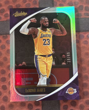 2020-21 Absolute Memorabilia Teal #45 LeBron James /49 Los Angeles Lakers