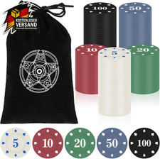 Pokerchips Set 110 Stück mit