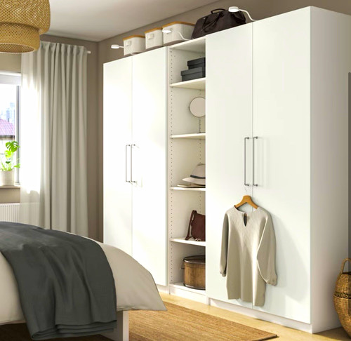 Ikea pax kleiderschrank weiß - ikea,