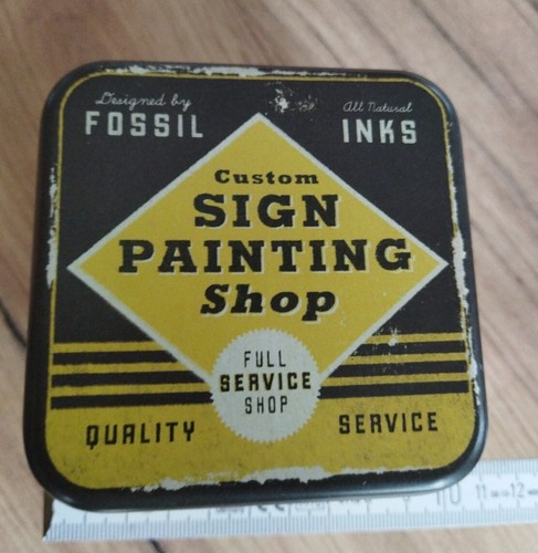 Fossil 2011 shabby blechdose - 2011,