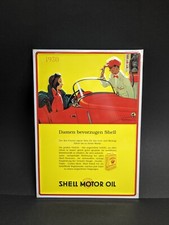 Shell Blechschild  / 21 x 29,5