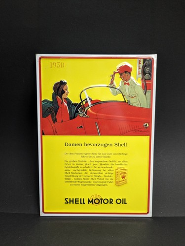 Shell blechschild x 29 5 - , 29,5