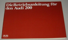 Betriebsanleitung audi 200 typ - audi,