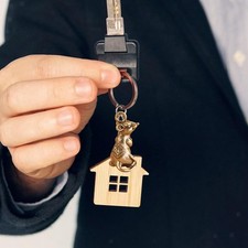 Ratte Schlüsselanhänger