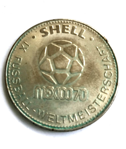 Medaille shell 1970 - medaille,