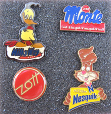 4 x PIN  Nesquik + ZOTT Monte
