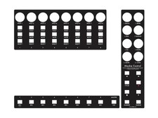 Overlay für Behringer X-Touch Compact in Mackie Control Mode