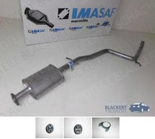 Imasaf auspuff mitteltopf - mitteltopf, +