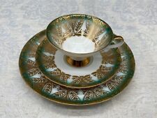 PORZELLAN PRUNKGEDECK TASSE UNTERTASSE TELLER BAREUTHER WALDSASSEN