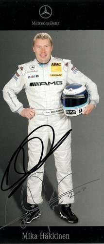 Autogramm mika häkkinen - autogramm,,