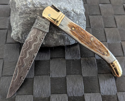 Damastmesser laguiole style - damastmesser,