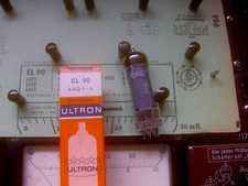 1 x Leistungspentode EL 90