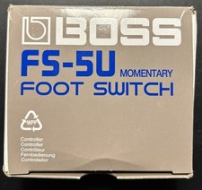 BOSS FS-5U Momentary Foot switch/Polarity Switch-Keys,Gitarre,Bass,Sampler/ OVP