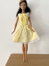 Barbie Kleid Gelb Vintage 70er