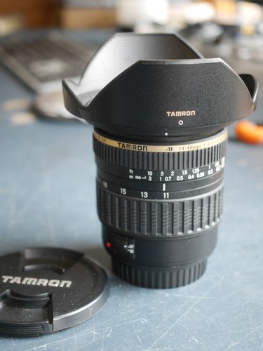 Tamron 18mm 5 4 - 11-18mm, f3.5-4.5