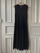 COS Kleid Ärmellos Wolle Schwarz Größe Gr. S