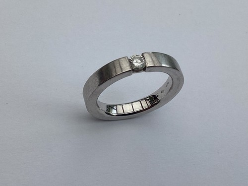 Weissgold ring mit - weissgold,