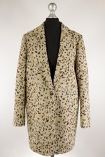 Yaya beige-brauner Kurzmantel Gr.42/M Polyester Polyacryl Top Zustand