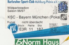 KSC - BAYERN MUNCHEN