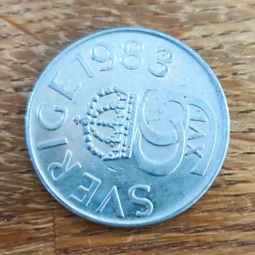 Schweden kronor 1983 - 1983, münze