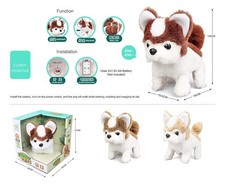 Elektronisches Plüschhundespielzeug Hund Stofftier Kinder Spielzeug