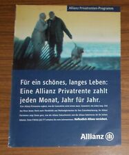 Seltene Werbung ALLIANZ