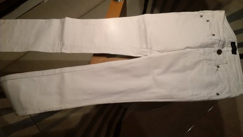 Neu damen jeans hose weiß - hose,