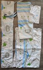 Schardt ALIEN STERNE ??✨ Babybett+Himmel+Bettwäsche+Kissen+Wickeltischauflage