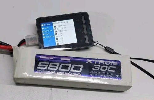 Sls xtron 5800mah 3s1p 1v - 5800mah, 11,1v