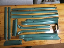 Opel Kapitän P PL PLV 2,6 - Konvolut Zierleisten innen grün