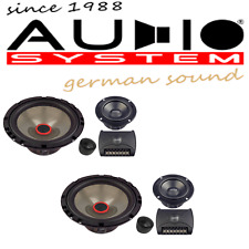 Audio System Carbon 165/3  Kompo 165mm Lautsprecher Boxen 3 Wege Komposystem