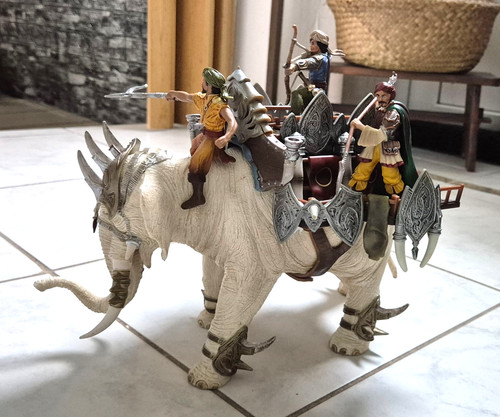 Schleich kampfelefant mit - kampfelefant,
