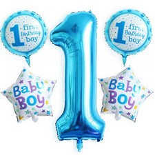 Luftballons 1. Geburtstag Boy