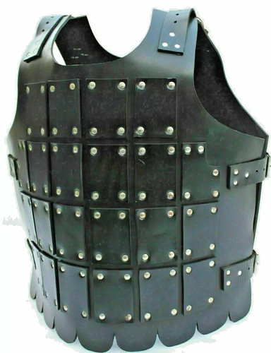 Mittelalter schwarz leder - schwarz,