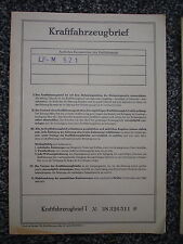 Ford Capri 1  1,5 ltr  60 PS  Bj.1969  Erstbesitz 4 Sitzer Datenblatt  Brief  NH