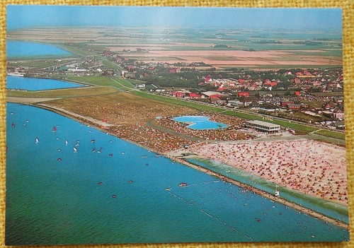 Ansichtskarte nordseebad - ansichtskarte,