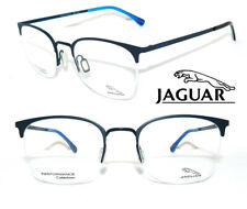 JAGUAR BRILLE BLAU SCHWARZ 33830 HALBRAND SPIRIT HERREN FASSUNG F E-TYPE RX ETUI
