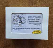 Karteikarten Industriemeister BQ Betriebswirtschaftliches Handeln (BWH)
