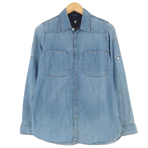 Star denim vintage hemd blau - denim,