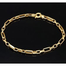 Ankerarmband Goldarmband Armband 585 14K ECHT Gold 21cm 4mm Armkette NEU