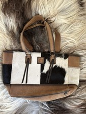 NEU * Tasche STS Rancher by Carroll Animal Kuhfell Kuh Cowboy USA Leder