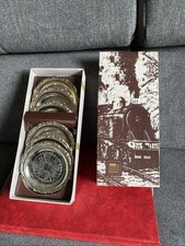 WL 6x Untersetzer versilbert