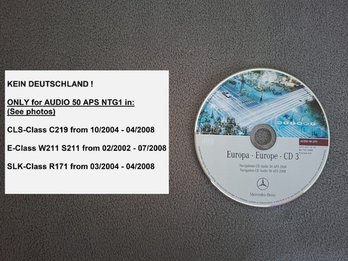 Navigation mercedes audio - navigation, cd