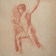 Männerakt Rückenakt