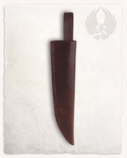 Mytholon Messerscheide Leder Braun Larp Mittelalter Reenactment #18242